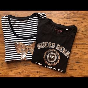 (2) Guess Los Angeles Tee Shirts